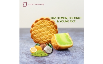 YUZU LEMON & COCONUT YOUNG RICE MOONCAKE 50GR